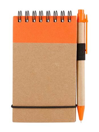 LIBRETA GREEN PLANET NARANJA