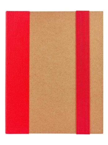 LIBRETA RIDGE ROJO