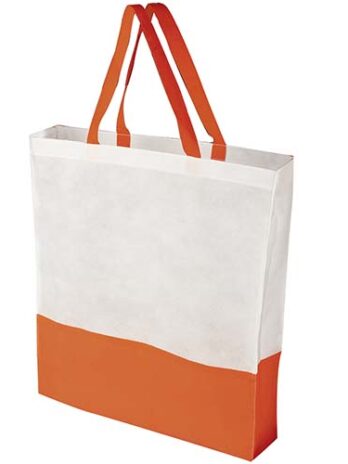 BOLSA SHOPPER NARANJA