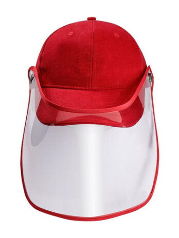 GORRA CON CARETA ANSHAN ROJO