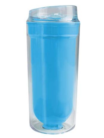 VASO LOGAM AZUL