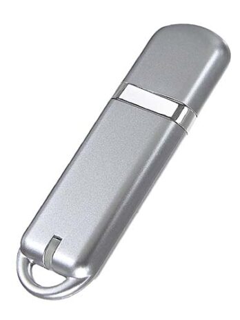 USB STORAGE 8 GB PLATA