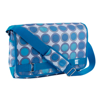 PORTA LAPTOP CHARY CIRCULOS AZULES