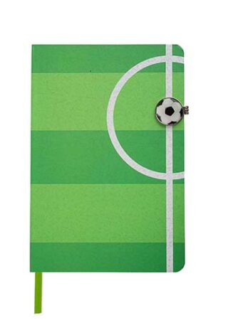 LIBRETA CANCHA BALóN GOTA DE RESINA